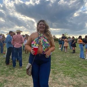 Backless body suit. Super cute and stretchy. Worn once. Bought off of revolve